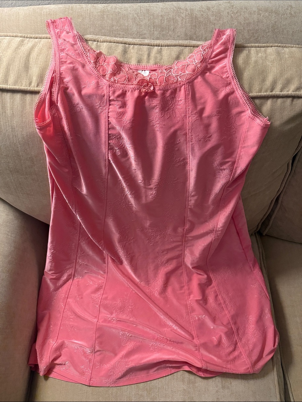 Pink Delta Burke Chemise Nighty - size 1x